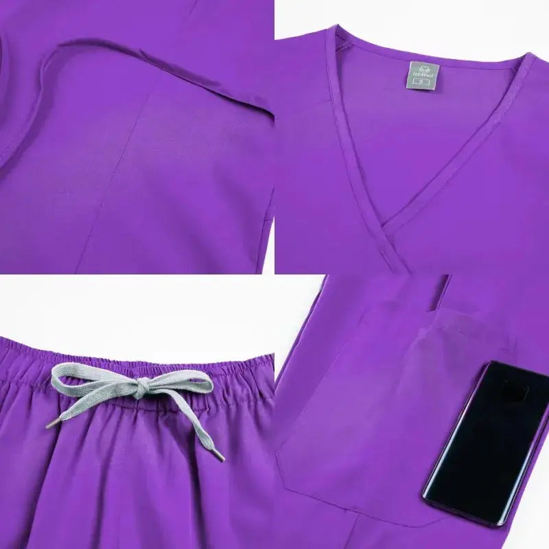 Nouvel ensemble d'uniformes médicaux, d'uniformes de médecin, de blouses de chirurgie, de vêtements de travail pour salons de beauté, de vêtements de travail pour dentistes CJdropshipping