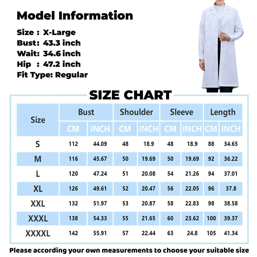 Blouses de médecin, blouses de chimiste, blouses blanches, blouses médicales à manches longues pour femmes, blouses médicales à manches courtes pour hommes MedSurgery Store For Digital Health