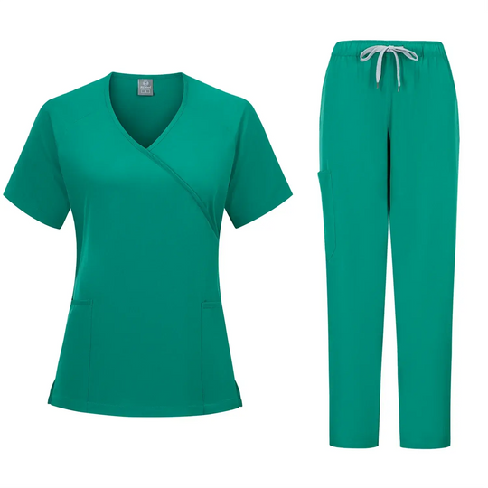 Nouvel ensemble d'uniformes médicaux, d'uniformes de médecin, de blouses de chirurgie, de vêtements de travail pour salons de beauté, de vêtements de travail pour dentistes CJdropshipping