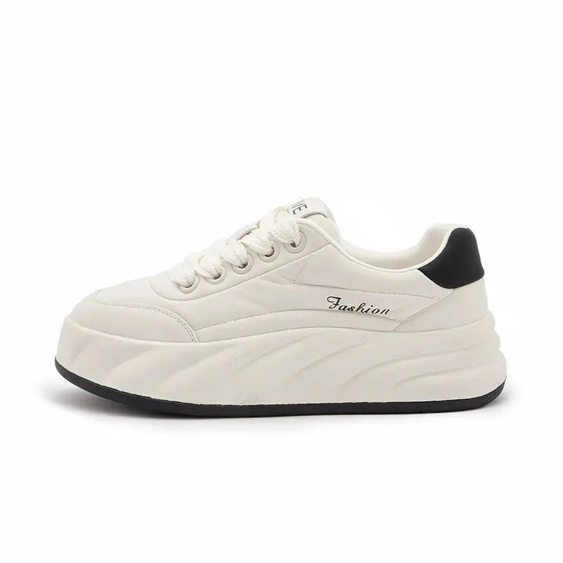 Chaussures blanches pour femmes 2025, nouvelles baskets plates, style coréen, sport décontracté, chaussures à pain polyvalentes MedSurgery Store For Digital Health