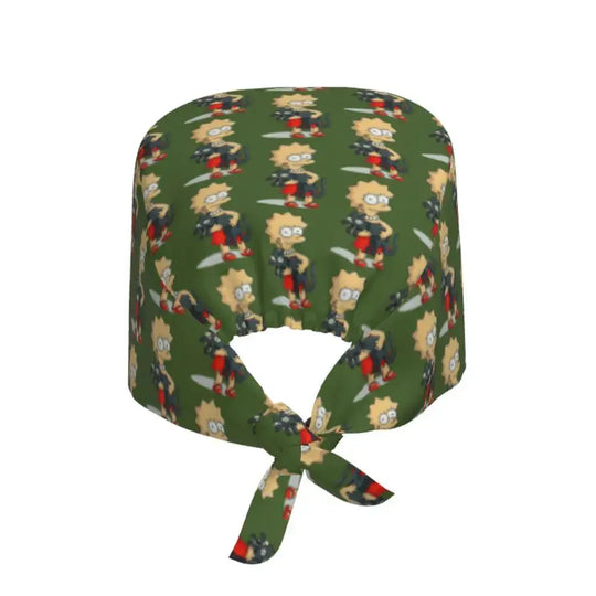 Casquette de travail réglable personnalisée avec explosion de cerveau, casquette chirurgicale des Simpsons, casquette chirurgicale pour infirmier, médecin, chirurgien, pour Chef MedSurgery Store For Digital Health