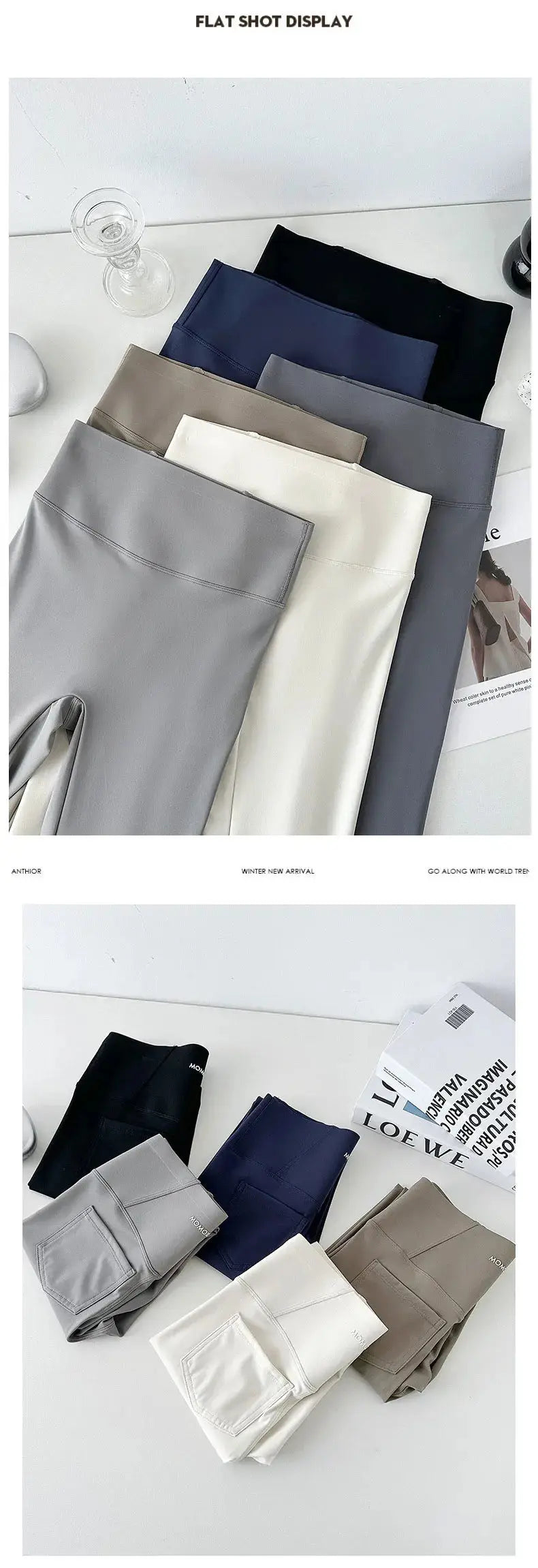 BIVIGAOS 2025 Printemps Été poche arrière Peau de requin Leggings femmes serré blanc Casual sport Fitness Leggings Leggings skinny pantalon MedSurgery Store For Digital Health