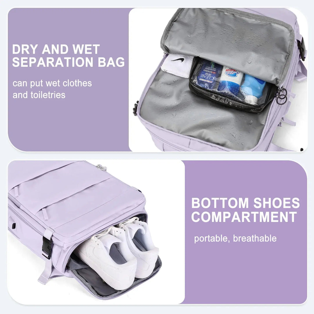 Sac à dos de voyage pour femmes, sac à dos à main, sac à dos pour ordinateur portable approuvé par TSA, sacoche d'infirmière universitaire, sac à dos de week-end décontracté MedSurgery Store For Digital Health
