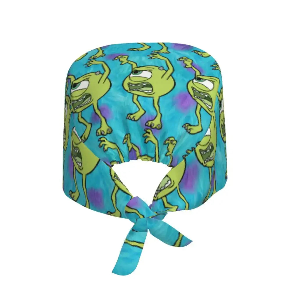 Casquette de travail réglable personnalisée avec dessin animé Monsters University, casquette chirurgicale pour hommes et femmes, casquette chirurgicale pour infirmières, médecins et chirurgiens MedSurgery Store For Digital Health