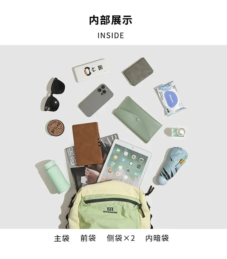 Sac à dos d'extérieur à double bandoulière pour femmes, de grande capacité. Il est portable et convient aux déplacements quotidiens et aux voyages. Il s'agit d'un cas MedSurgery Store For Digital Health