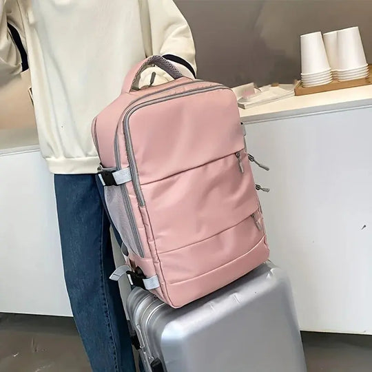 Sac à dos de voyage de grande capacité pour femmes, multifonctionnel, rangement pour chaussures, multicouche, séparation sèche et humide, imperméable MedSurgery Store For Digital Health