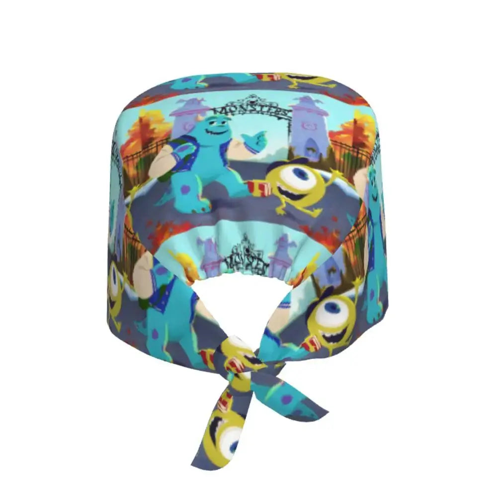 Casquette de travail réglable personnalisée avec dessin animé Monsters University, casquette chirurgicale pour hommes et femmes, casquette chirurgicale pour infirmières, médecins et chirurgiens MedSurgery Store For Digital Health