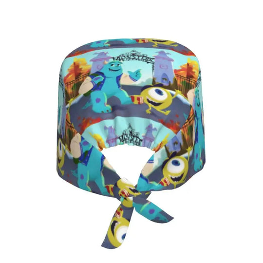 Casquette de travail réglable personnalisée avec dessin animé Monsters University, casquette chirurgicale pour hommes et femmes, casquette chirurgicale pour infirmières, médecins et chirurgiens MedSurgery Store For Digital Health
