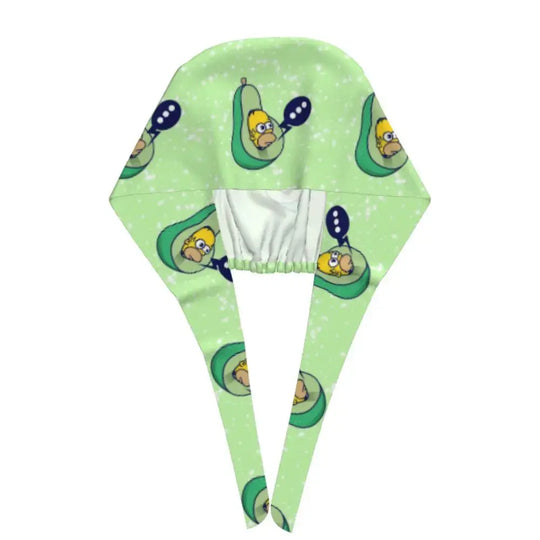 Personnalisé The Simpsons Cartoon Staff Medical Scrubs Hat Men Women Medical Nursing Surgical Scrub Caps MedSurgery Store For Digital Health