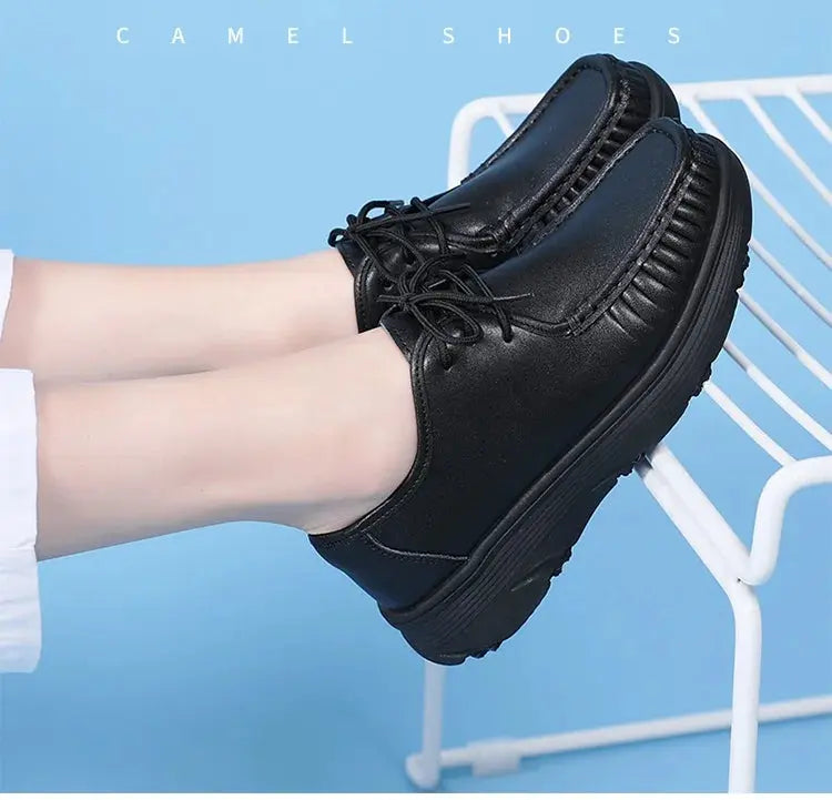 STRONGSHEN, chaussures blanches à plateforme, chaussures d'infirmières, chaussures de travail légères et confortables, chaussures à enfiler à la mode pour les femmes MedSurgery Store For Digital Health
