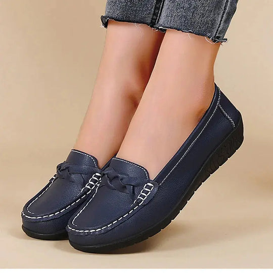 Chaussures pour femmes 2025, Nouvelles chaussures plates en cuir souple, Mocassins pour femmes, Chaussures plates décontractées, Chaussures pour femmes, Chaussures blanches pour femmes MedSurgery Store For Digital Health