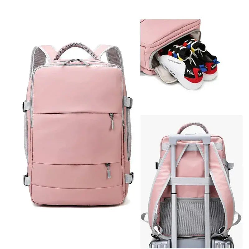 Sac à dos de voyage pour femme, sac à main, sac à dos pour ordinateur portable TSA, sacoche d'infirmière approuvée pour les vols, sac à dos de week-end décontracté MedSurgery Store For Digital Health