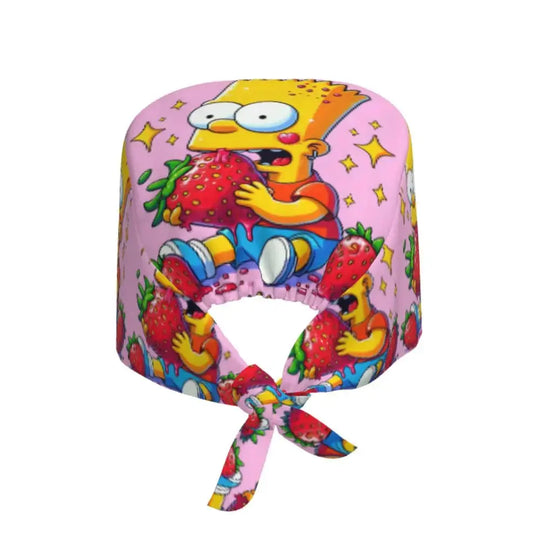 Casquette de travail réglable personnalisée avec explosion de cerveau, casquette chirurgicale des Simpsons, casquette chirurgicale pour infirmier, médecin, chirurgien, pour Chef MedSurgery Store For Digital Health