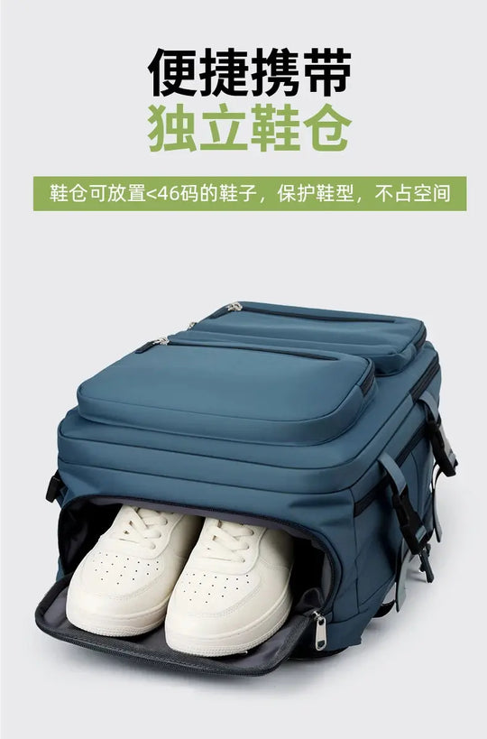 Grand sac à dos de voyage pour femmes et hommes, sac de cabine, sac à dos d'avion imperméable multifonctionnel avec chargement USB, sac à dos antivol MedSurgery Store For Digital Health