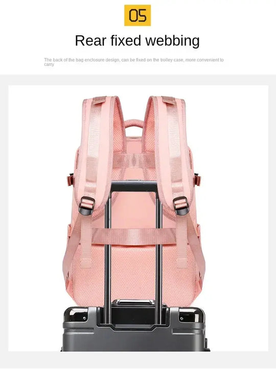 Sac à dos de voyage pour femme, sac à main, sac à dos pour ordinateur portable TSA, sacoche d'infirmière approuvée pour les vols, sac à dos de week-end décontracté MedSurgery Store For Digital Health