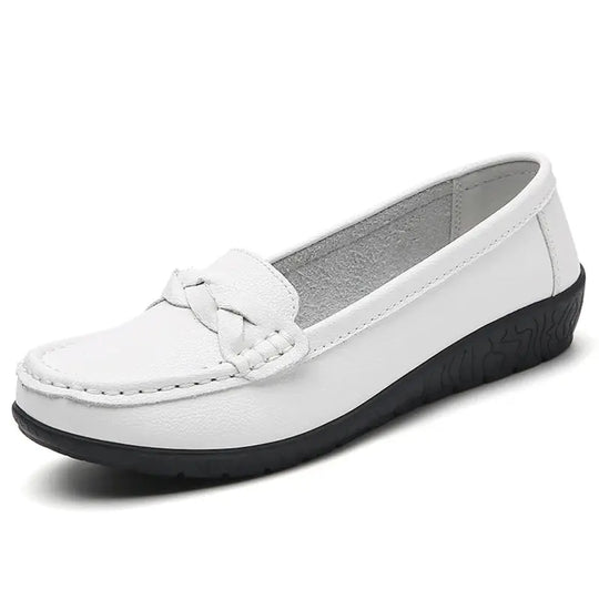 Chaussures pour femmes 2025, Nouvelles chaussures plates en cuir souple, Mocassins pour femmes, Chaussures plates décontractées, Chaussures pour femmes, Chaussures blanches pour femmes MedSurgery Store For Digital Health