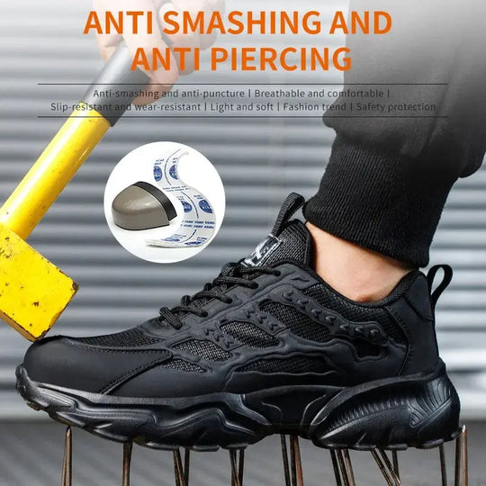 Chaussures de sécurité blanches pour hommes et femmes, antichoc, antiperforation, isolation, 6kv, résistantes à l'usure, noires, blanches, respirantes, légères MedSurgery Store For Digital Health