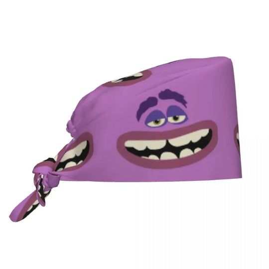 Casquette de travail réglable personnalisée avec dessin animé Monsters University, casquette chirurgicale pour hommes et femmes, casquette chirurgicale pour infirmières, médecins et chirurgiens MedSurgery Store For Digital Health