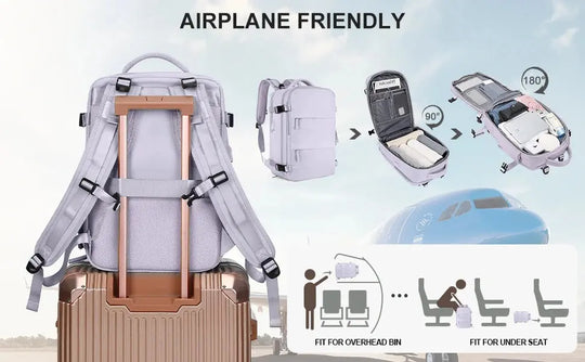 Sac à dos de voyage pour femmes, sac à dos à main, sac à dos pour ordinateur portable approuvé par TSA, sacoche d'infirmière universitaire, sac à dos de week-end décontracté MedSurgery Store For Digital Health
