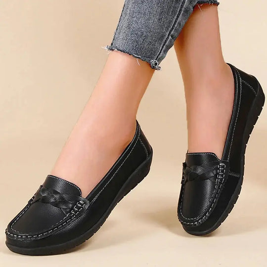 Chaussures pour femmes 2025, Nouvelles chaussures plates en cuir souple, Mocassins pour femmes, Chaussures plates décontractées, Chaussures pour femmes, Chaussures blanches pour femmes MedSurgery Store For Digital Health