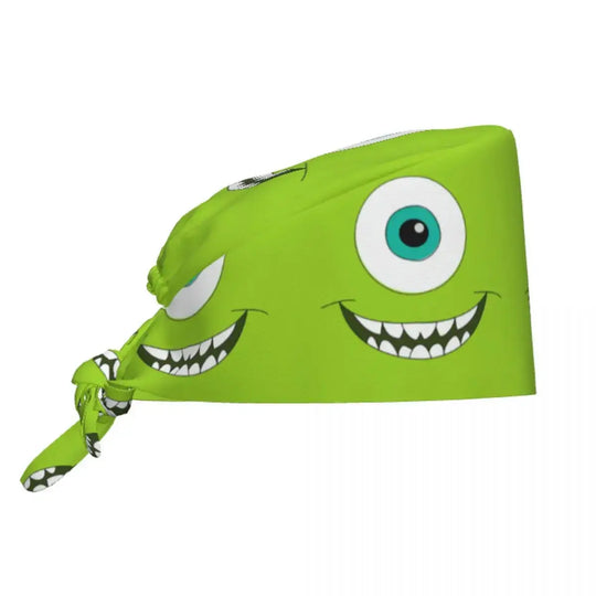 Casquette de travail réglable personnalisée avec dessin animé Monsters University, casquette chirurgicale pour hommes et femmes, casquette chirurgicale pour infirmières, médecins et chirurgiens MedSurgery Store For Digital Health