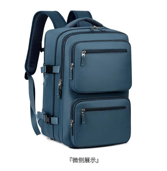 Grand sac à dos de voyage pour femmes et hommes, sac de cabine, sac à dos d'avion imperméable multifonctionnel avec chargement USB, sac à dos antivol MedSurgery Store For Digital Health