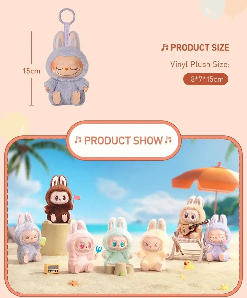 POP MART Les monstres ont un siège Porte-clés avec pendentif peluche vinyle boîte aveugle jouets boîte mystère MedSurgery Store For Digital Health