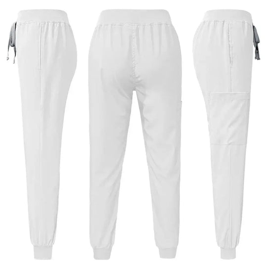 Uniformes médicaux moulants pour femmes, ensembles de blouses, accessoires de soins infirmiers, blouses de chirurgie hospitalière, cliniques dentaires, salons de beauté, vêtements de travail CJdropshipping