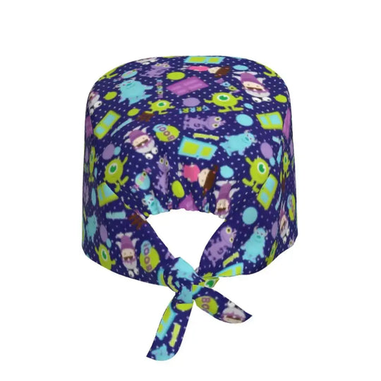 Casquette de travail réglable personnalisée avec dessin animé Monsters University, casquette chirurgicale pour hommes et femmes, casquette chirurgicale pour infirmières, médecins et chirurgiens MedSurgery Store For Digital Health