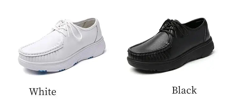 STRONGSHEN, chaussures blanches à plateforme, chaussures d'infirmières, chaussures de travail légères et confortables, chaussures à enfiler à la mode pour les femmes MedSurgery Store For Digital Health