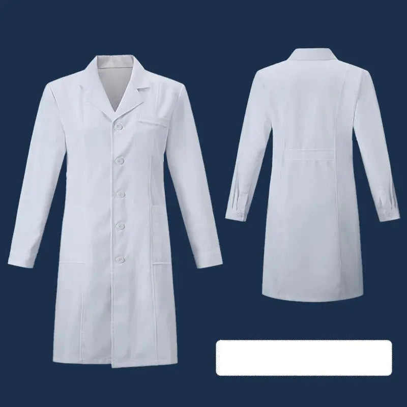 Blouse blanche, vêtements expérimentaux pour étudiants universitaires, vêtements médicaux à manches longues pour hommes et femmes, chimie et médecine à manches courtes MedSurgery Store For Digital Health