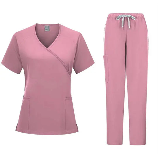Nouvel ensemble d'uniformes médicaux, d'uniformes de médecin, de blouses de chirurgie, de vêtements de travail pour salons de beauté, de vêtements de travail pour dentistes CJdropshipping