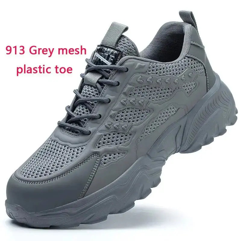 Chaussures de sécurité blanches pour hommes et femmes, antichoc, antiperforation, isolation, 6kv, résistantes à l'usure, noires, blanches, respirantes, légères MedSurgery Store For Digital Health