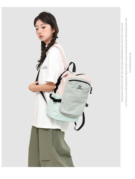 Sac à dos d'extérieur à double bandoulière pour femmes, de grande capacité. Il est portable et convient aux déplacements quotidiens et aux voyages. Il s'agit d'un cas MedSurgery Store For Digital Health