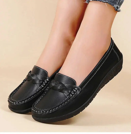 Chaussures pour femmes 2025, Nouvelles chaussures plates en cuir souple, Mocassins pour femmes, Chaussures plates décontractées, Chaussures pour femmes, Chaussures blanches pour femmes MedSurgery Store For Digital Health