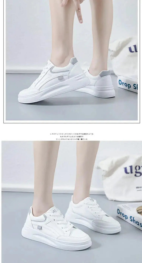 New Women's Shoes, White Winter Sneakers, Breathable Platform Shoes, Women's Tennis Shoes, Women's Casual Fashion Sneakers, Shoes MedSurgery Store For Digital Health