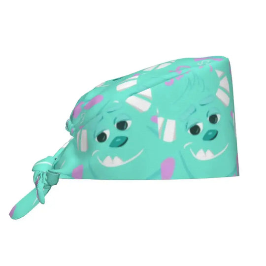 Casquette de travail réglable personnalisée avec dessin animé Monsters University, casquette chirurgicale pour hommes et femmes, casquette chirurgicale pour infirmières, médecins et chirurgiens MedSurgery Store For Digital Health