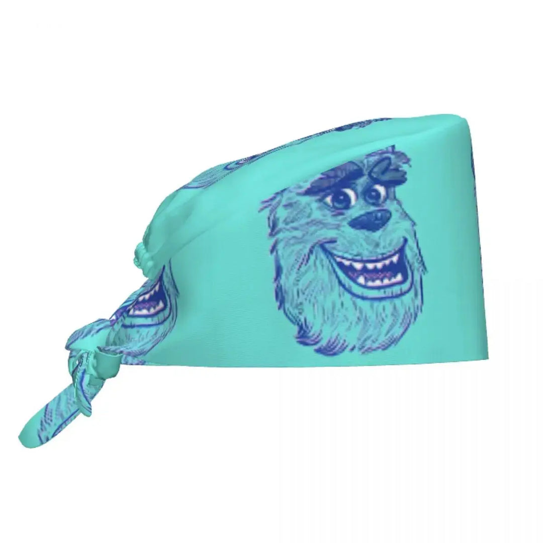 Casquette de travail réglable personnalisée avec dessin animé Monsters University, casquette chirurgicale pour hommes et femmes, casquette chirurgicale pour infirmières, médecins et chirurgiens MedSurgery Store For Digital Health