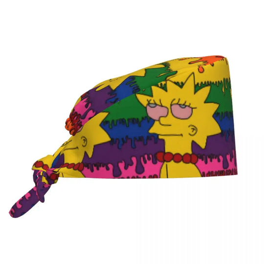 Casquette de travail réglable personnalisée avec explosion de cerveau, casquette chirurgicale des Simpsons, casquette chirurgicale pour infirmier, médecin, chirurgien, pour Chef MedSurgery Store For Digital Health