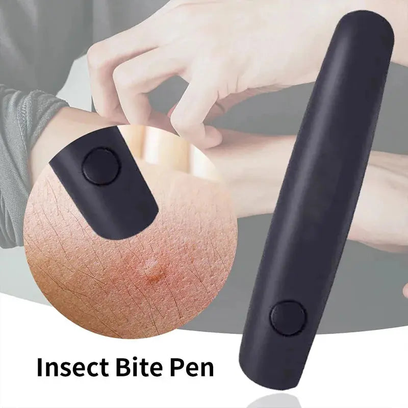 Pour démangeaison, piqûre, insecte, moustique, stylo portable, noir, soulage les enfants adultes, anti-démangeaison physique, bâton anti-démangeaison, anti-démangeaison, anti-démangeaison MedSurgery Store For Digital Health