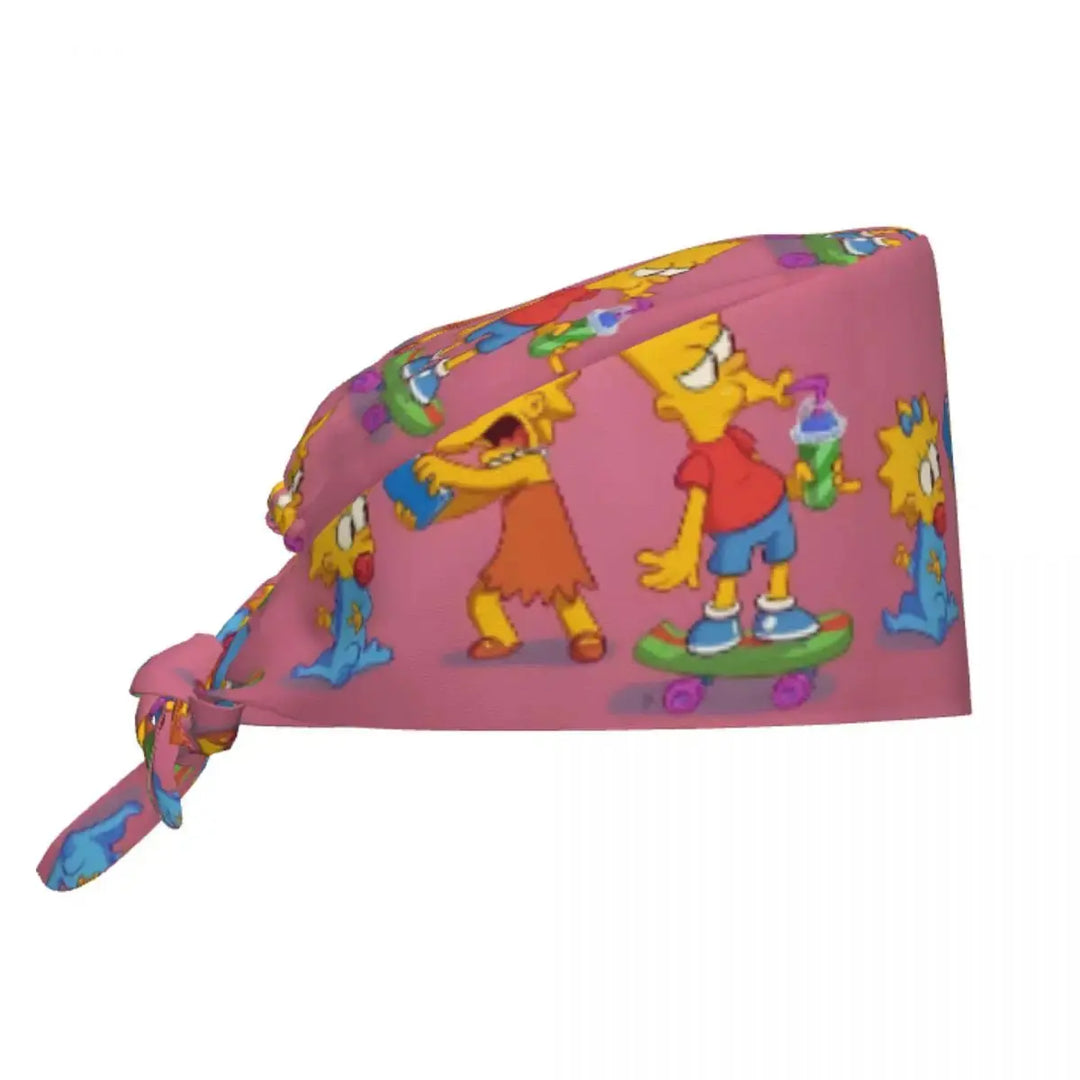 Casquette de travail réglable personnalisée avec explosion de cerveau, casquette chirurgicale des Simpsons, casquette chirurgicale pour infirmier, médecin, chirurgien, pour Chef MedSurgery Store For Digital Health
