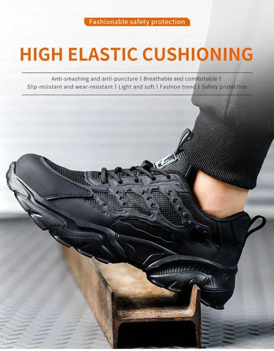 Chaussures de sécurité blanches pour hommes et femmes, antichoc, antiperforation, isolation, 6kv, résistantes à l'usure, noires, blanches, respirantes, légères MedSurgery Store For Digital Health