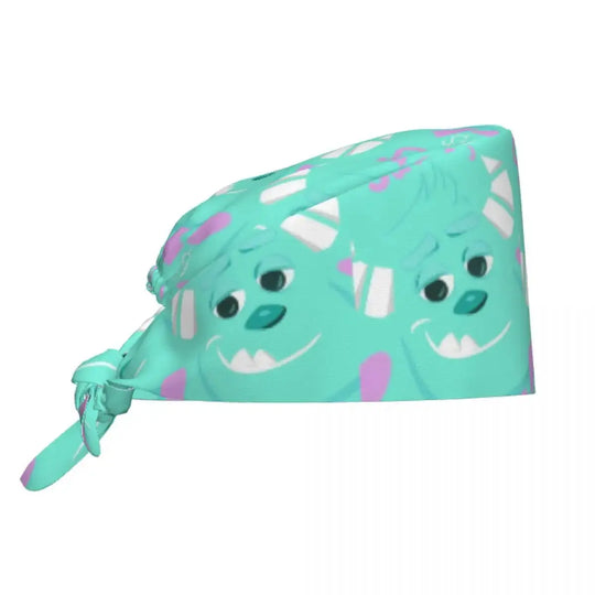 Casquette de travail réglable personnalisée avec dessin animé Monsters University, casquette chirurgicale pour hommes et femmes, casquette chirurgicale pour infirmières, médecins et chirurgiens MedSurgery Store For Digital Health
