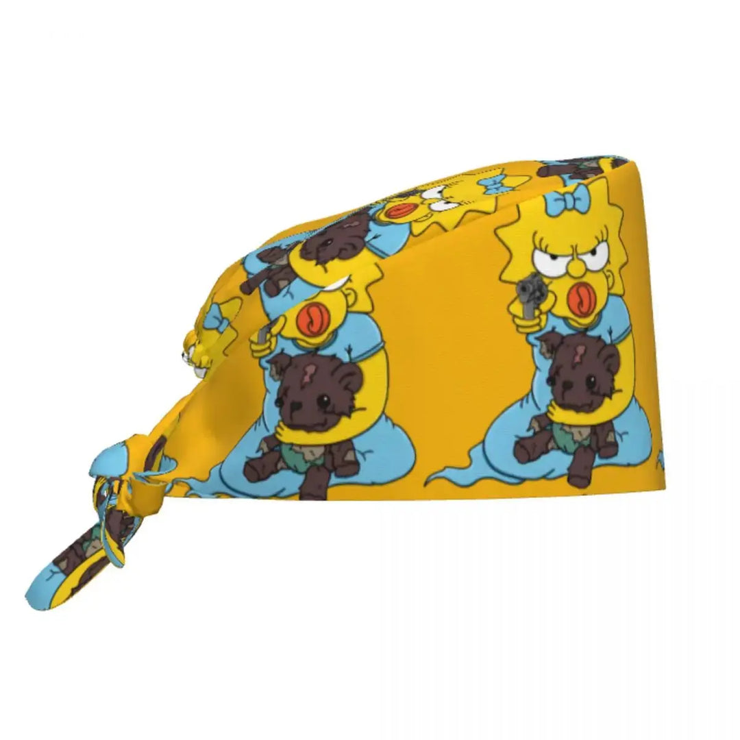 Casquette de travail réglable personnalisée avec explosion de cerveau, casquette chirurgicale des Simpsons, casquette chirurgicale pour infirmier, médecin, chirurgien, pour Chef MedSurgery Store For Digital Health