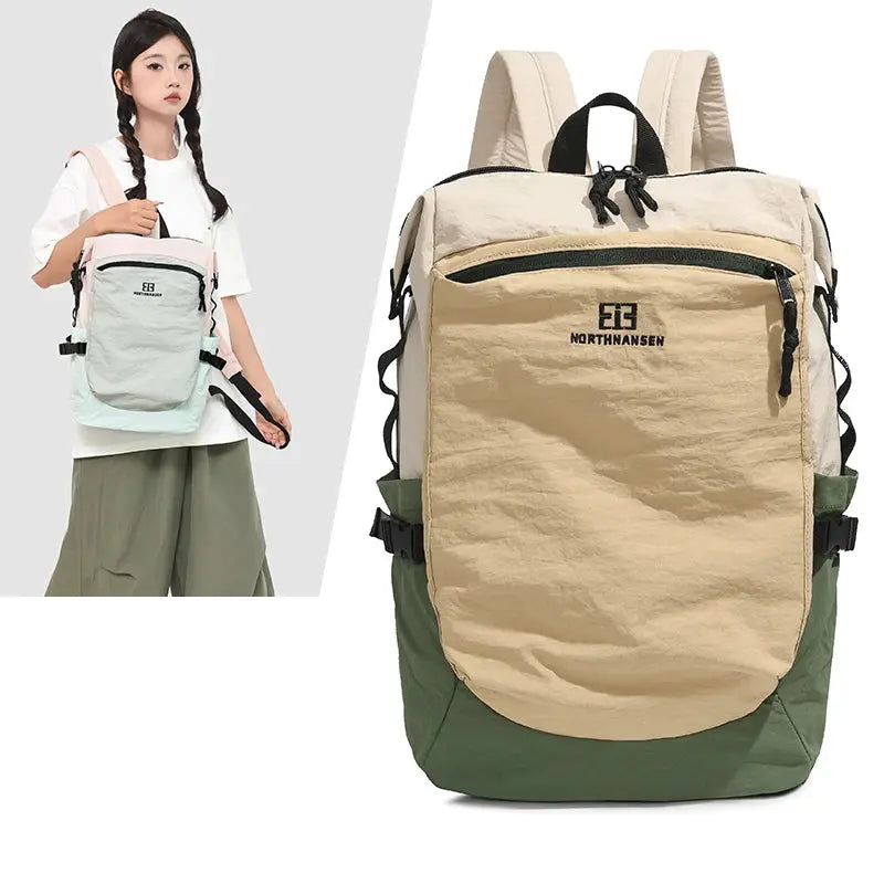 Sac à dos d'extérieur à double bandoulière pour femmes, de grande capacité. Il est portable et convient aux déplacements quotidiens et aux voyages. Il s'agit d'un cas MedSurgery Store For Digital Health
