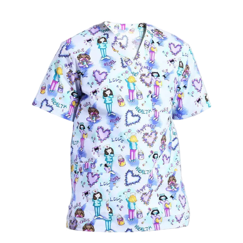 Uniforme clinique unisexe ANNO ProShield - Haut médical résistant au chlore (Modèle 09SS001) CJdropshipping