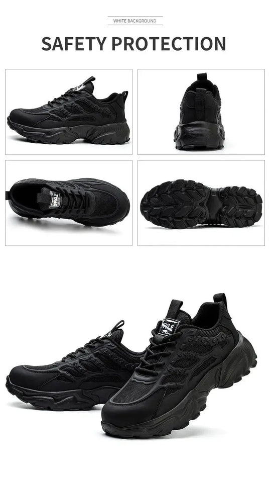 Chaussures de sécurité blanches pour hommes et femmes, antichoc, antiperforation, isolation, 6kv, résistantes à l'usure, noires, blanches, respirantes, légères MedSurgery Store For Digital Health