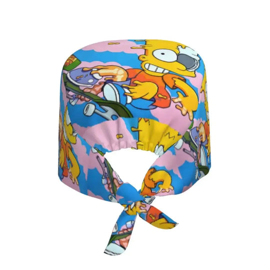 Casquette de travail réglable personnalisée avec explosion de cerveau, casquette chirurgicale des Simpsons, casquette chirurgicale pour infirmier, médecin, chirurgien, pour Chef MedSurgery Store For Digital Health