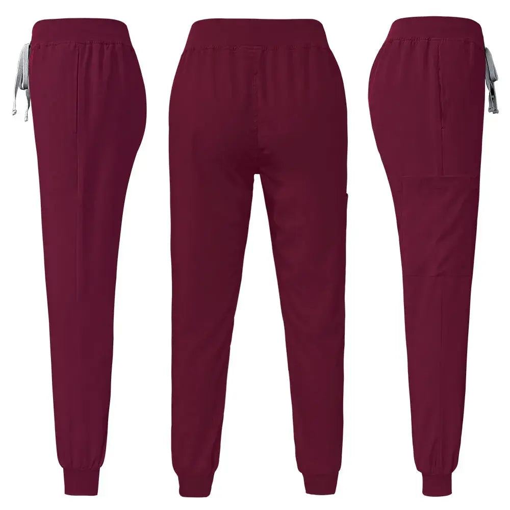 Uniformes médicaux moulants pour femmes, ensembles de blouses, accessoires de soins infirmiers, blouses de chirurgie hospitalière, cliniques dentaires, salons de beauté, vêtements de travail CJdropshipping