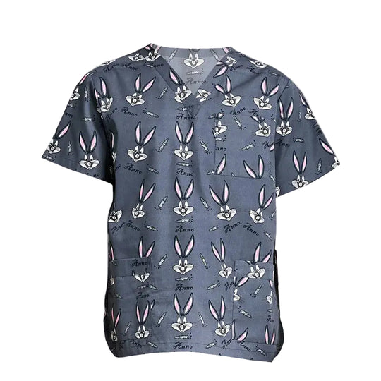 Uniforme clinique unisexe ANNO ProShield - Haut médical résistant au chlore (Modèle 09SS001) CJdropshipping